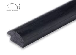 Profil de închidere Trend 2715 textură lemn negru textură lemn negru în interior