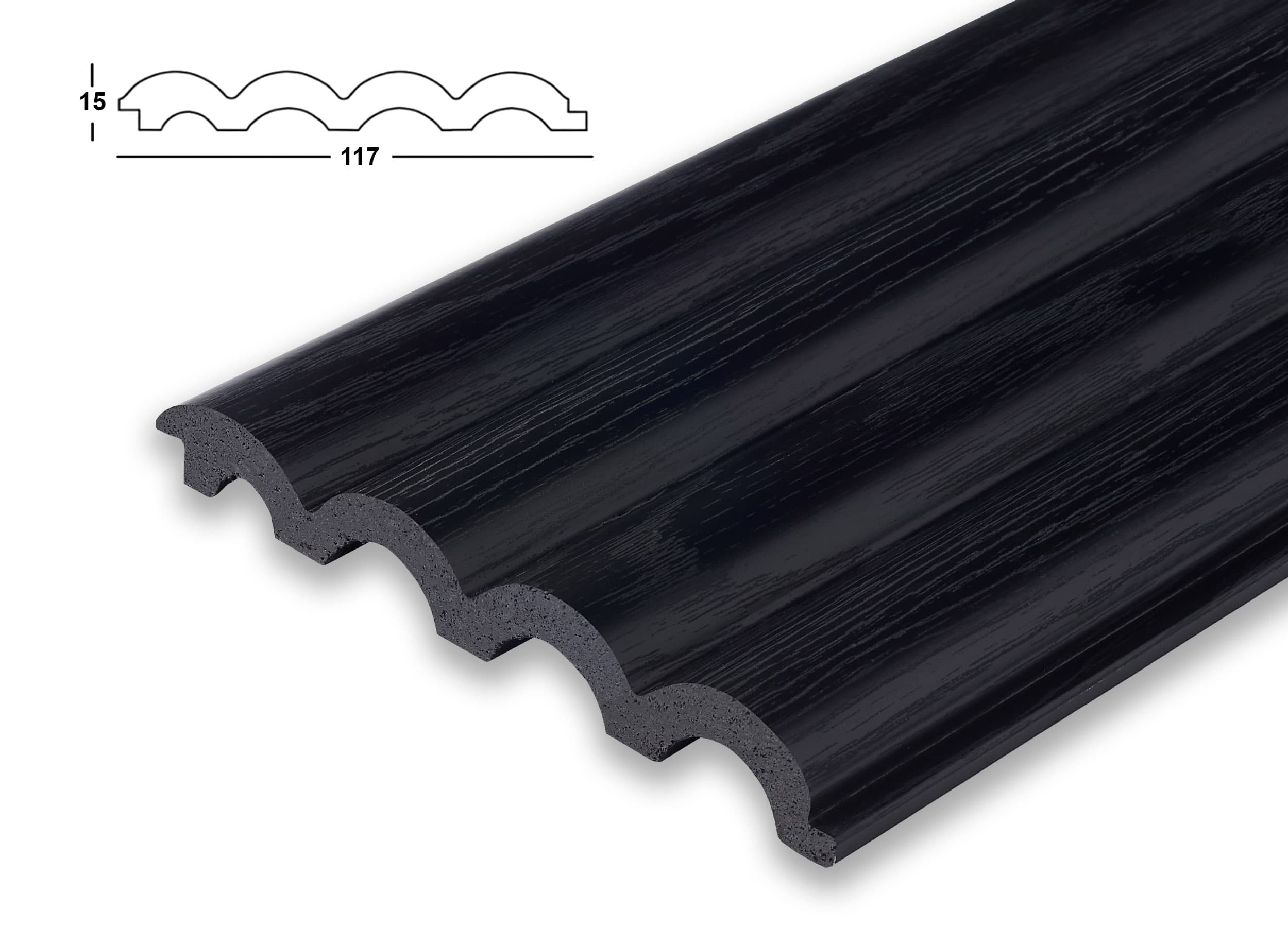 Panou 3D Trend 11715 textură abanos textură abanos în interior