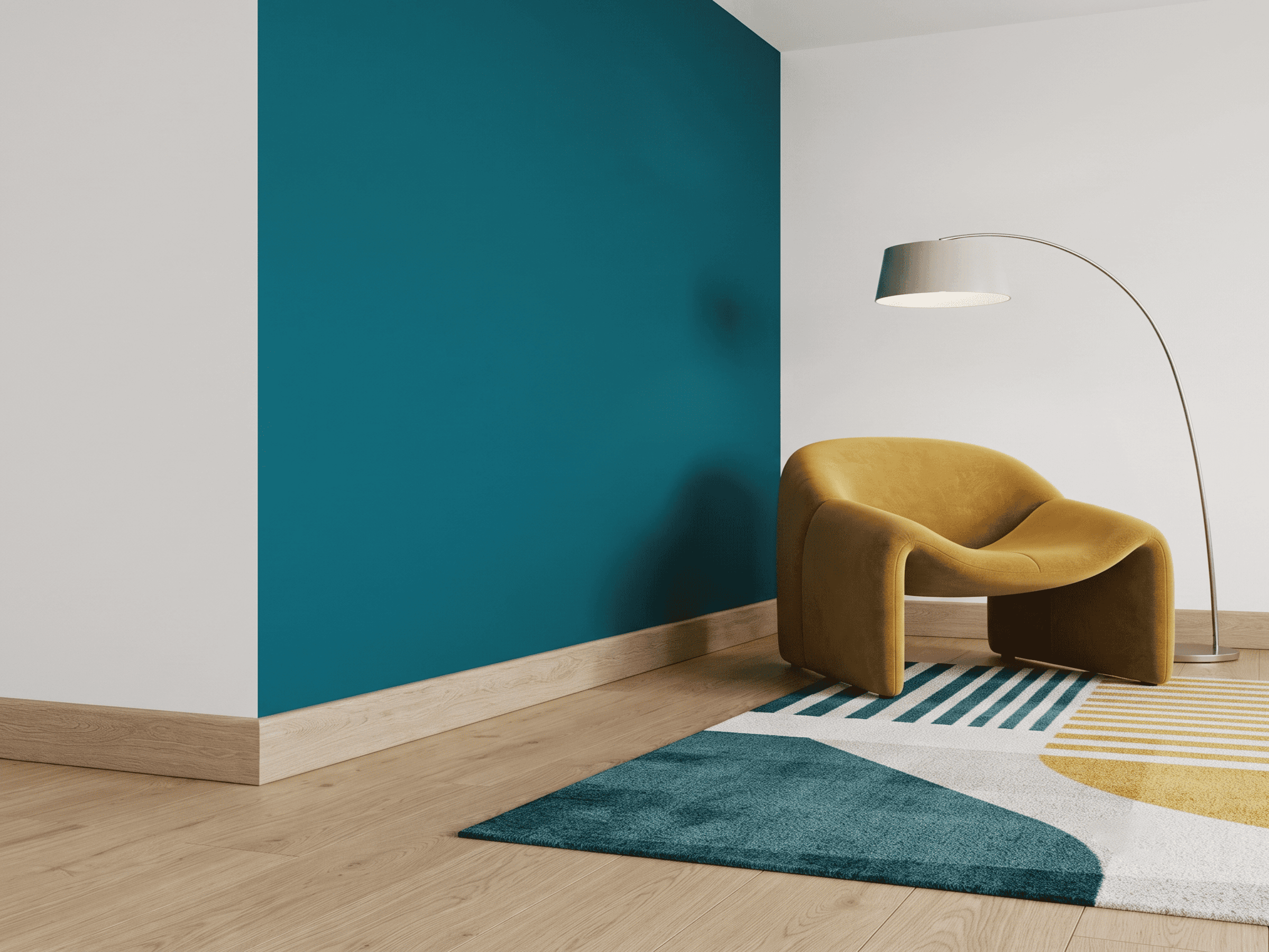 Pure Minimal 8015 світле дерево світле дерево в інтер'єрі