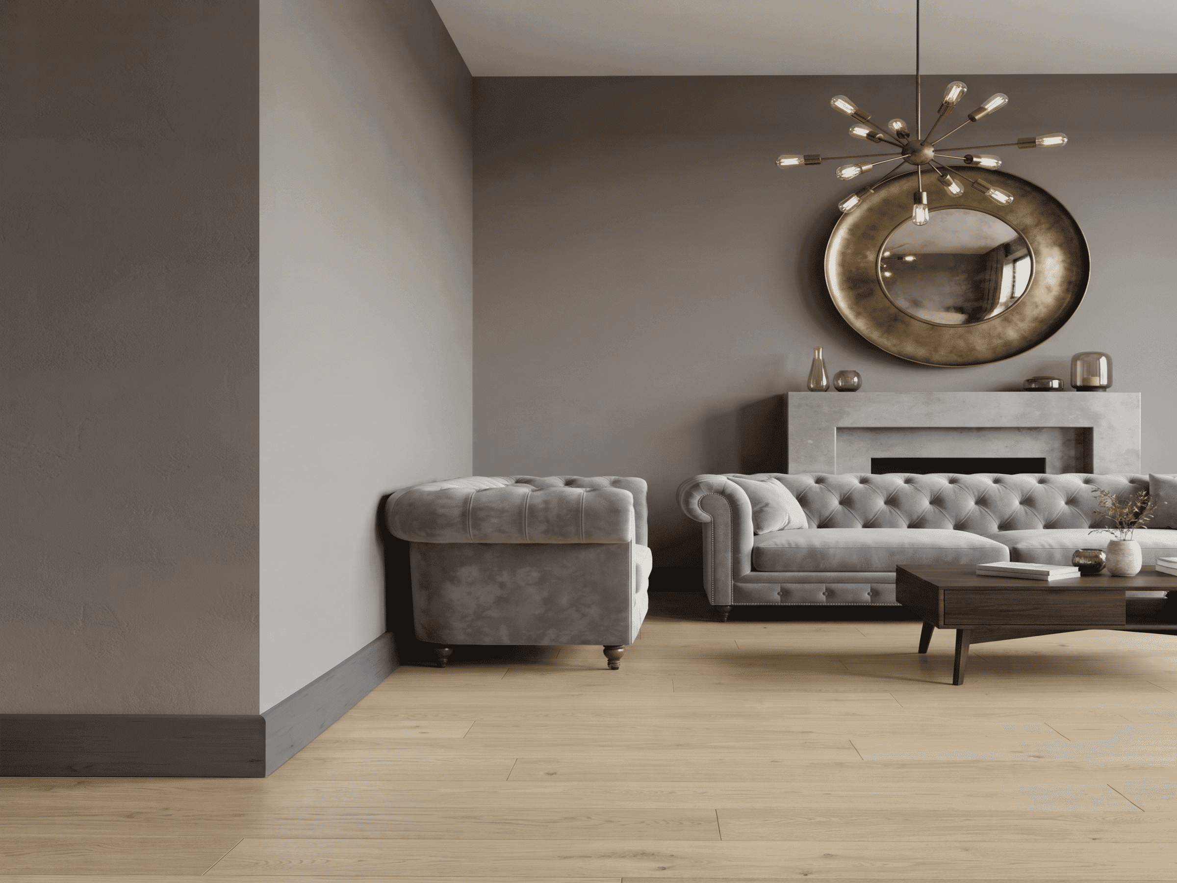 Pure Minimal 8015 текстура сірого дерева текстура сірого дерева в інтер'єрі